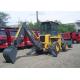 Hydraulic Steering System Muiti Function Tractor Backhoe Loader for Road Maintenance