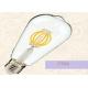 D35*108mm Nostalgic Decorative LED Bulbs With E14 / E12 Lamp Base 2W 250LM