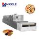 Continuous Conveyor Belt Food Nut Microwave Tunnel Dryer Machine Industrial