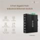 Industrial Network Switch 5-port E-mark Ethernet Switch with 4 KV Surge Protection