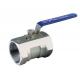 Water Floating Ball Valve With Lock NPT BSPT  BSPP Connect 150lbs ~ 2500lbs