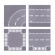 MOC small particle part brick baseplate toy 32*32 dots plastic toy bricks building blocks road base plate educational to