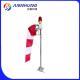 Internally Illuminated Heliport Wind Cone Windsock IP65 Stainless Steel 304 Pole