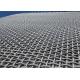 Plain Vibrating Screen Crimped Woven Wire Mesh 5mm With Hooks