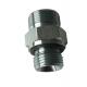 O - Ring Metric Pipe Fittings Adapters 1EH Male S Series with Zine Plated