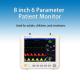 ICU CCU OR Vital Signs Patient Monitor 8 Inches Color TFT LCD Display