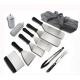 Professional Griddle Accessories Cooking Kit 11PCS In Rollbag set for BBQ Kitchen Outdoor  tool