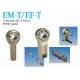 EM-T / EF-T Stainless Steel Heim Joint Rod Ends 2 - Piece PTFE Lined For Industrial
