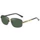 Adult Trend Outdoor Shades Metal Frame Polarized Sunglasses Mens Luxury Black Frame