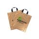 Brown Strong Polythene Bagswith Handle Durable Polyethylene Retail Carrier Bags
