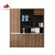 MFC Wood President Office Background Bookcase Display Shelf for Deluxe Furniture