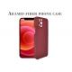 Red Color Camera Full Protection Aramid Case SGS For iPhone 12 Pro Max