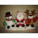 Soft Velboa Environmental Friendly Christmas Custom Plush Toy Combo for Kids