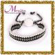 Promotional handmade links friendship bracelets / bangles for girls ornament LS030