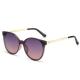 Unisex Metal UV400 Vintage Sun Shades Girls 150MM Retro Cateye Sunglasses Women
