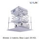 2m Stroke Motorised Projector Mount 25kg Max Load With Universal Projector Holder