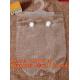 Reusable Transparent Hanger Hook Plastic Bags, biodegradable Die Cut Punch Handle Plastic Door Hanger Bags