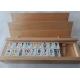 Unfinished Natural Solid Wood Gift Packaging Box With Sliding Lid For Poker Cards