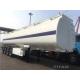 fuel tanker trailer with 45000 to 50000 liter stainless steel tank that can handle high salinity water