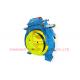 Gearless Traction Machine For 400mm Sheave 32 Poles Block Brake DC110V Brake Voltage 6300kg-1600kg Capacity