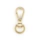Eco-friendly Golden Metal Spring Snap Hook for Fashion Dog Swivel Clasp Handbag Hardware