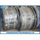 9mm 55kN Anti Twisted Pilot Wire Rope / Braided Steel Wire Rope For Line Stringing