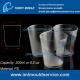 multi cavity small clear thin wall PS plastic disposable drinkware mould with 200ml