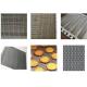 Non Pollution Eye Link Chain Conveyor Belt Wire Mesh 8mm For Snack Foods