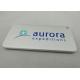 Aurora Expeditions Aluminum Metal Luggage Tag Personalized With Silk Screen Printing, Die Stamping