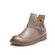 S099 Fall/winter new retro top layer cowhide short tube Martin boots flat bottom fashion leather women's short boots fac