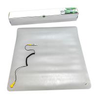 ESD Grey PVC Table Mat Antistatic Mat With Button For Antistatic Area