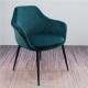 Nordic Fabric 80cm Ergonomic Arm Chair With Cushion