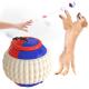 Hand Throwing Interactive Pet Toys Molar Teeth Dog Training Ball 80g OEM