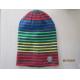 Acrylic knitted hat with jacquard technology--reversible hat
