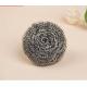 Spiral Shape Scourer Stainless Steel , Heavy Duty Metal Scrub For Dishes