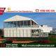 Double Decker Marquee tent For Wedding , House Shaped Tent Anti UV Easy Assemble