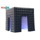Stage Decoration Portable Inflatable Photo Booth Enclosure Black Color