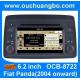Ouchuangbo autoradio DVD GPS for Fiat Panda(2004 onward) with steering wheel control mp3