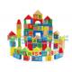 Wooden blocks, the number of children's wooden building blocks, wooden toys for children