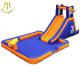 Hansel attractions kids play area inflatable water park slide for kids playground