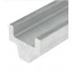 Mechanical Polishing Aluminum Extrusion Profiles For Conductor Guide Rail Parts