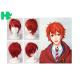 Charming Wigs Synthetic Hair Short Wavy Red Synthetic Cosplay Wigs Costume Party Wigs Cap