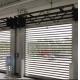 Temperature Range -20C- 50C Aluminum Turbine Hard Fast Door High-efficiency High Speed Spiral Door for Unbeatable Safety