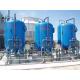 Blue Commercial Water Treatment Equipment Groundwater Iron Manganese Fluorine Removal Filter