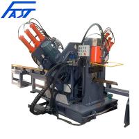 JX3635 CNC Angle Drilling, Marking And Shearing Line (HEEL UP Location Of Angle - /\)