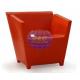 Plastic Rotational Moulding For Single Person LLDPE Plastic Sofa For Restaurant
