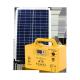 12V / 24V Low Cost Home 1kw DC Solar PV Power Battery System With LED Bulbs