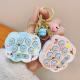 Food Grade Silicone Toys Keychain Cloud Shaped Hamster Game Keychain