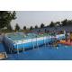 Summer Metal Frame Swimming Pool Large Set Custom Steel Frame Pool For Holiday