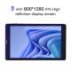 Portable 8 Inch WiFi Tablet Vivid Colors And Smooth Performance